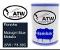 Preview: Porsche, Midnight Blue Metallic, 37W / F8 39C: 500ml Lackdose, von ATW Autoteile West.